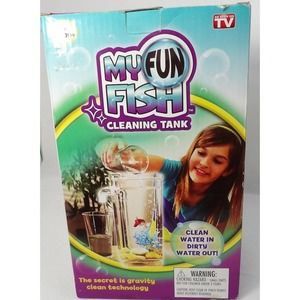 New "MY FUN" for All Ages Self Cleaning Fish Tank